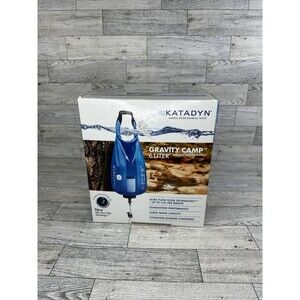 Katadyn Gravity Camp 6L Water Filtration System Blue Made In Switzerland New